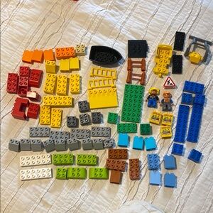 Lego Duplo 85+miscellaneous Building Blocks Set for Creative Play